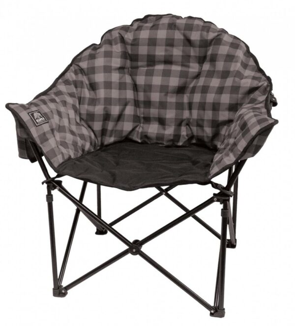 Rv City RV Parts - Kuma Lazy Bear Chair Grey/Black