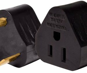 Plug adapter - 30 amp male to 15 amp female