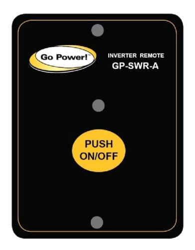 GoPower Inverter Remote part number GP-SWR-A