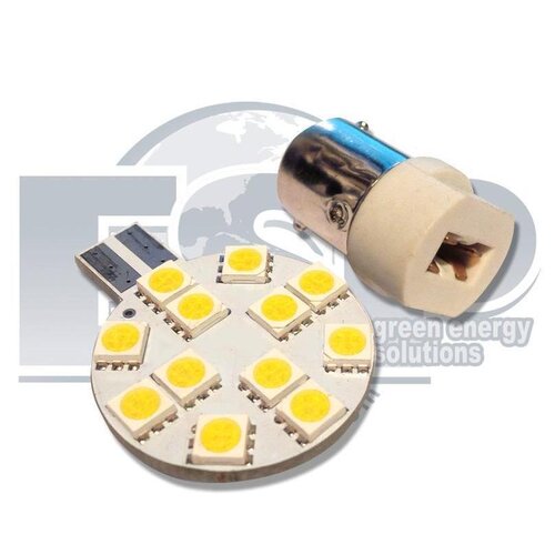 Warm White Round LED with adapter