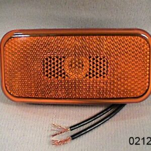 Amber clearance/marker light with Jayco part number 0212013
