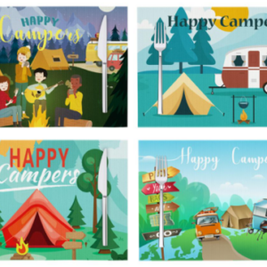 Happy Camper Placemats