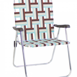 KUMA Backtrack fabric chair in teal/brown (Fez)
