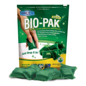 Bio-Pak Alpine bag shown with individual paks