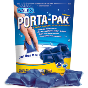 Porta-Pak Fresh Scent bag shown with individual paks