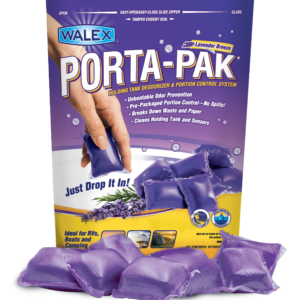 Porta-Pak Lavender scented bag shown with individual paks